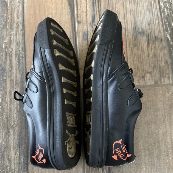 T.U.K. Hot Rod Creeper Sneakers with artwork by Jer Aker - Picture 7 of 9